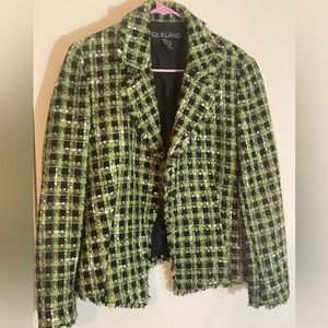 SILKLAND tweed blazer/jacket SIZE M